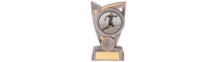 TRIUMPH FOOTBALL TROPHY - 2 SIZES - 12.5CM TO 15CM TRIUMPH FOOTBALL TROPHY - 2 SIZES - 12.5CM TO 15CM